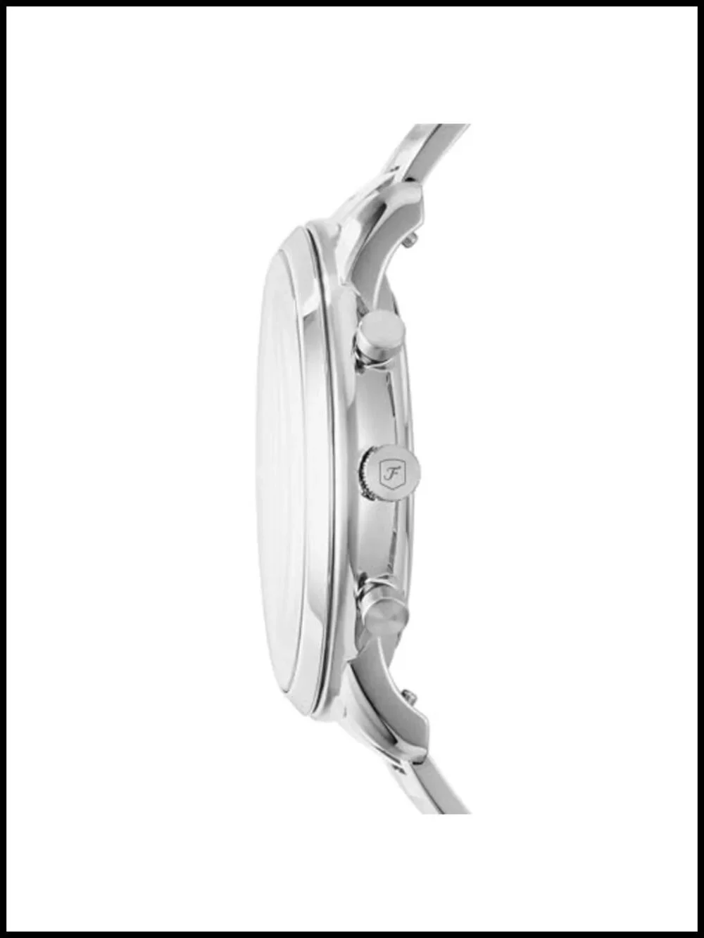 Mens Neutra Quartz Chronograph Stainless Steel Watch 44mm